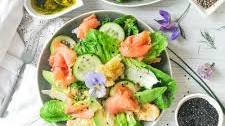 Smoked Salmon Caesar Salad