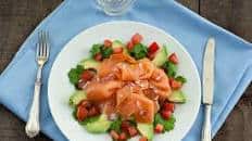 Smoked Salmon and Avocado Salad