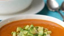 Southwestern Tomato and Roasted Red Pepper Soup