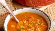 Spicy Chicken and Vegetable Soup