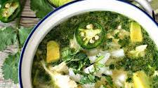 Spicy Lime Avocado Soup