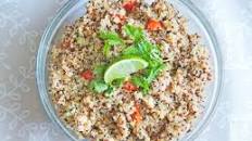 Spicy Lime Cilantro Quinoa