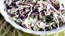 Spicy Mexican Slaw with Lime and Cilantro