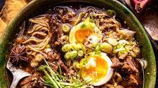 Spicy Miso Braised Beef Ramen