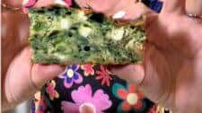 Spinach and Feta Slice