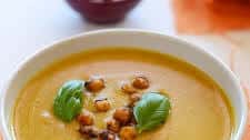 Sweet Potato Coconut Curry Soup