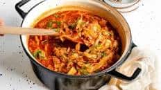 Sweet and Sour Cabbage Soup