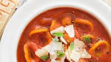 Tomato Soup with Pasta