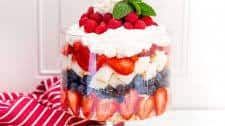 Triple Berry Trifle