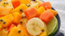Tropical fruit salad