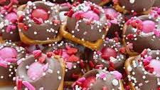 Valentine's Day Caramel Pretzel Bites