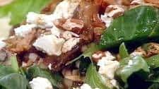 Warm Roasted Mushroom and Feta Salad