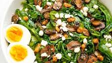 Warm Spinach Salad
