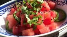 Watermelon Salad With Jalapeno and Lime