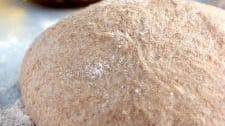 100% Whole Wheat Pizza Dough