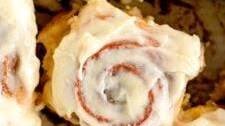 10 Minute Cream Cheese Frosting for Cinnamon Rolls