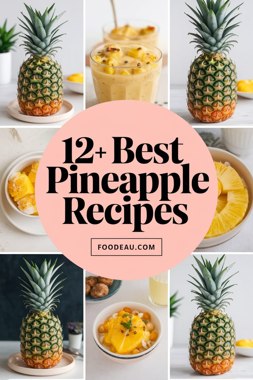 12 Best Pineapple Recipes For A Delightful Dinner Tonight Foodeau