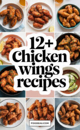 12+ Favorite Chicken Wings Recipes to Wow Your Guests! 12-chicken-wings-recipes-ccccc-55239