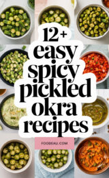 12+ Easy Spicy Pickled Okra Recipes You’ll Love to Make Today! 12-easy-spicy-pickled-okra-recipes-ccccc-47568