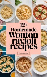 12+ Homemade Wonton Ravioli Recipes You'll Love to Try! 12-homemade-wonton-ravioli-recipes-ccccc-48332