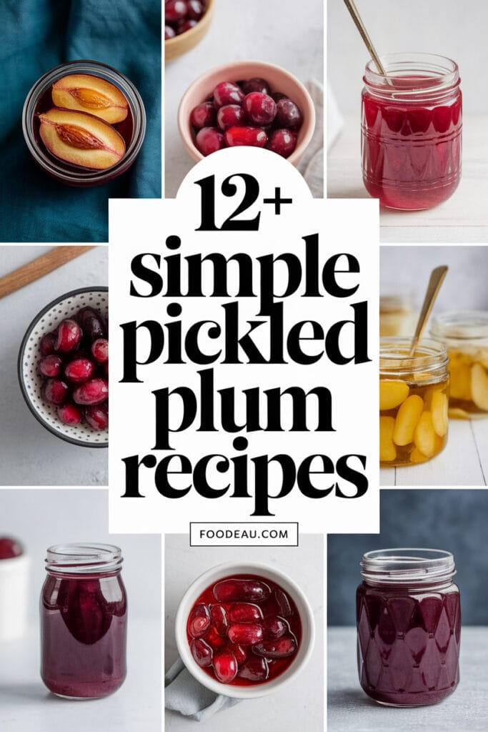 12+ Simple Pickled Plum Recipes to Brighten Your Meals and Delight Your ...
