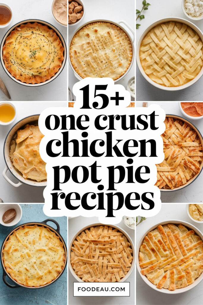 15+ Quick One Crust Chicken Pot Pie Recipes You’ll Love – foodeau.com