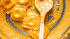 20 Minute Creamy Pumpkin Ravioli