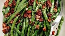 20-Minute Green Beans with Bacon and Garlic