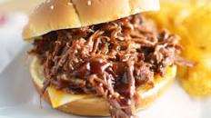 3-Ingredient BBQ Beef Sandwiches