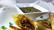 4 Ingredient Chicken Teriyaki Egg Rolls