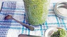 5 Minute Kale Walnut Pesto