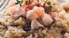 6 Minute Instant Pot Lobster Risotto