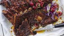 Adam Liaw's smoky chipotle ribs