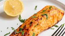 Air Fryer Honey Dijon Salmon