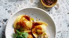 Al Dente’s prawn ravioli