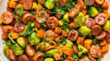 Apple Chicken Sausage and Vegetable Skillet