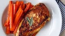 Apple Cider Glazed Chicken Breast with Carrots