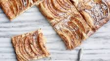 Apple Cream Cheese Tart with Spiced Rum