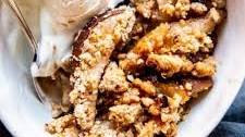 Autumn Spiced Pear Crisp