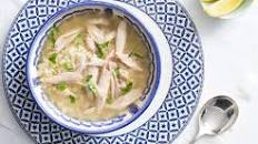 Avgolemono (chicken soup with egg and lemon)