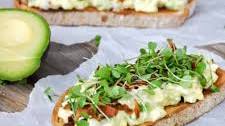 Avocado Egg Toast with Radishes and Microgreens
