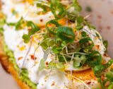 Avocado Toast with Cottage Cheese