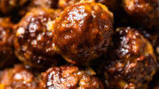 BBQ Cheddar Meatballs