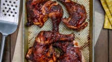 BBQ Chicken Leg Quarters (Crispy and juicy)