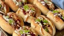 BBQ Chicken Sliders