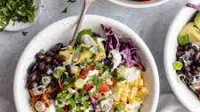 BBQ Ranch Chicken Quinoa Bowls