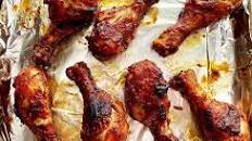 Baked BBQ Chicken Drumsticks