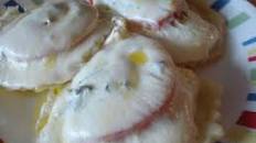 Baked Caprese Ravioli