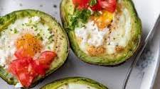 Baked Eggs in Avocado