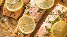Baked Lemon Herb Salmon